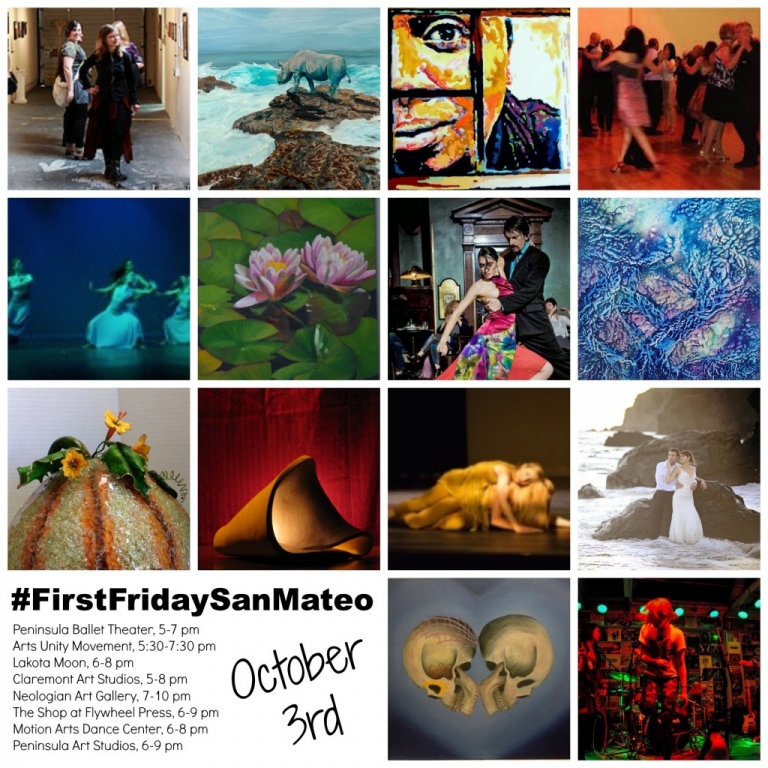 October First Friday Collage